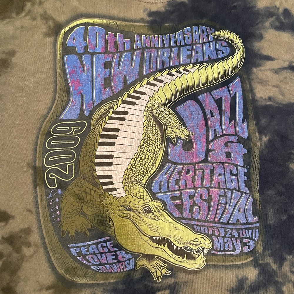 Vintage 40th Anniversary Jazz Fest Tee